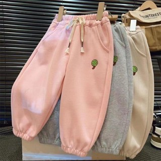 ✨HELLOBABY童裝店✨女童褲子秋冬外穿女百搭秋裝中小兒童冬季衛褲運動長褲加絨一體絨