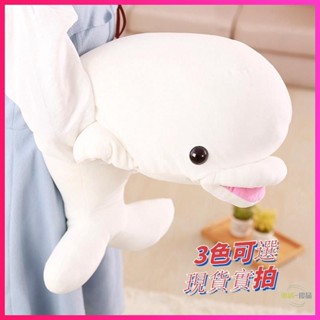 特惠🚀🚀✨海豚毛絨抱枕 海洋動物公仔 羽絨棉軟體抱枕 海洋館毛絨玩具 超柔軟玩偶娃娃 女生布娃娃 生日禮物