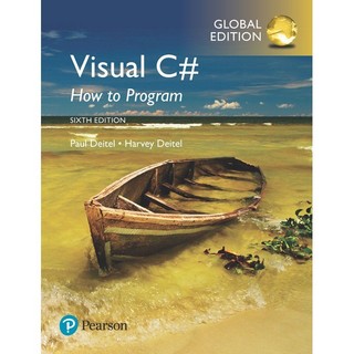 [華通書坊][原文]Visual C#: How to Program 6/E GE Deitel 9781292153469