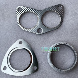 精品#適用斯巴魯森林人傲虎XV力獅馳鵬翼豹排氣管墊片消聲器介面墊密封墊