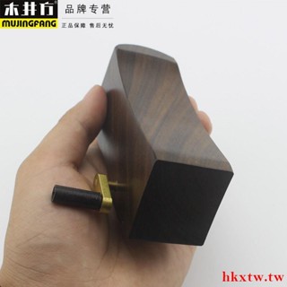 新品/熱銷木井方墨斗手搖式劃線器迷你DIY木工工具黑檀劃線工具實木老式