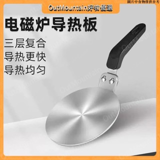 免運限時下殺🔥新款摩卡壺導熱板 咖啡壺陶瓷玻璃器皿電磁爐導熱盤 不鏽鋼導熱墊