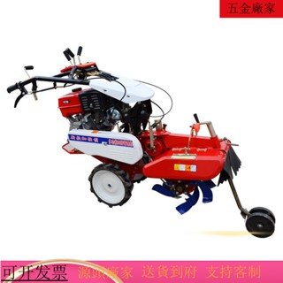 專供臺灣 火爆機器K旋耕機 開溝培土起壟機 除草微耕機 多功能小型風冷柴油旋耕機