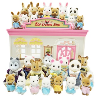 【精選熱賣】森林家族動物組sylvanianfamilies 動物人偶 別墅 套裝 玩具家家酒公仔玩偶 生日禮物