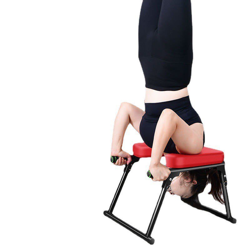 🔥全場低價特賣🔥廠傢直銷瑜伽i倒立凳倒立椅倒立機傢用多功能瑜伽訓練健身器材