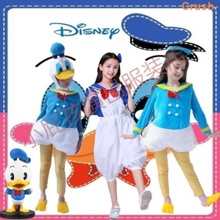 【新品】圣誕節米老鼠與唐老鴨cos服迪士尼卡通人物扮演兒童親子表演服裝