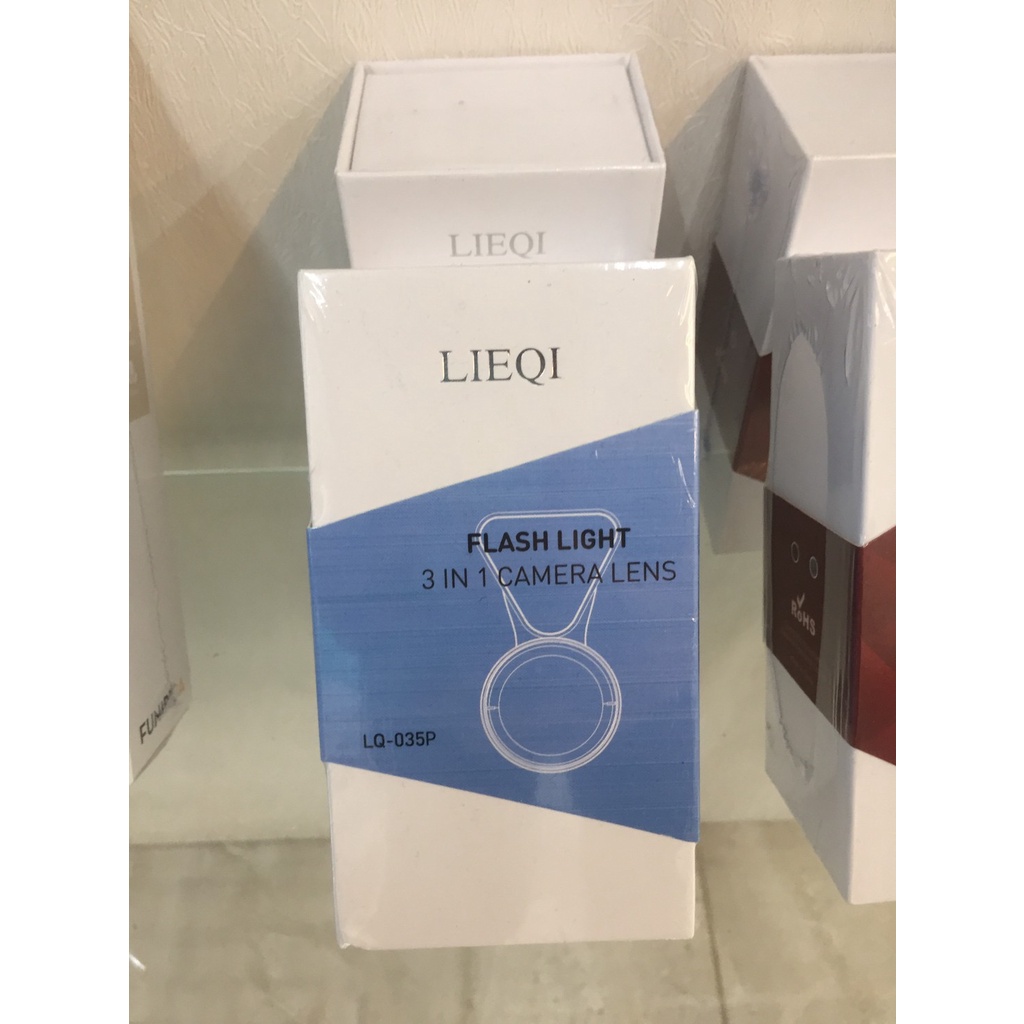 【現貨出清】LIEQI LQ-035P 0.6X廣角鏡頭三合一組(補光款)