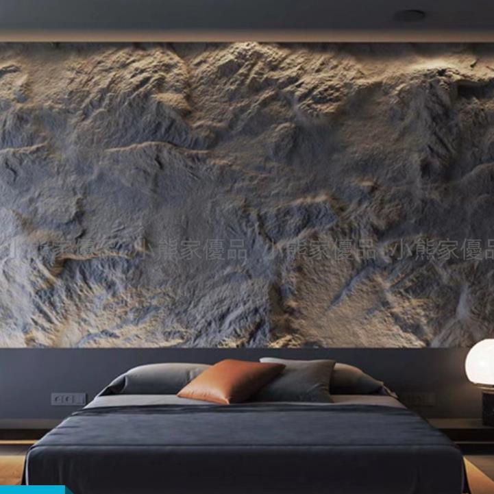*壁石 PU仿石材 防水防潮 PU文化石皮 輕質石皮背景墻 岩壁 流水石瓦片 山岩石壁 室內裝飾石壁