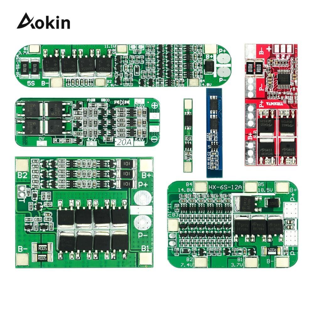 1S 2S 3S 4S 3A 20A 30A Pcb Bms Protection Board 18650 Li-io