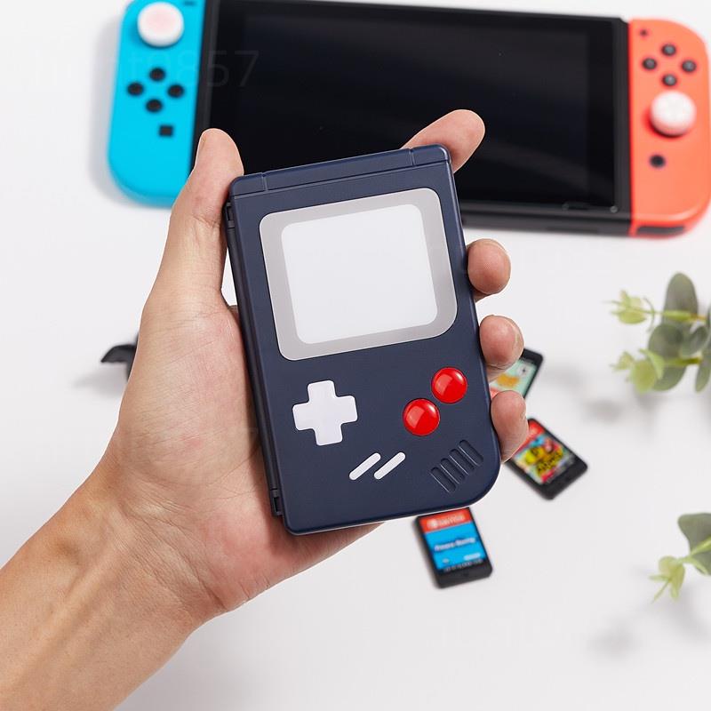 任天堂 用於 Nintendo switch / switch oled 配件便攜式遊戲卡盒防震硬殼收納盒