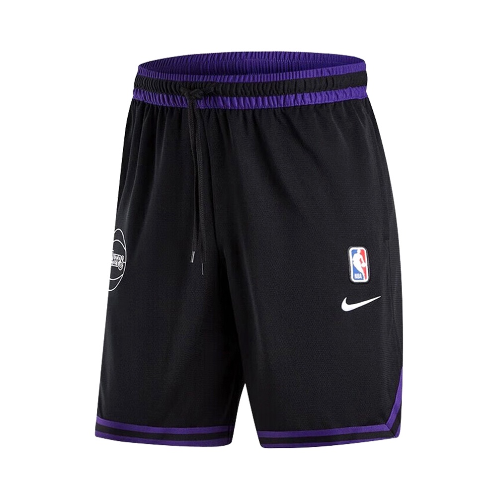 Nike AS LAL MNK DF DNA SHRT 10IN 男 黑 NBA 籃球 短褲 DZ3687-010