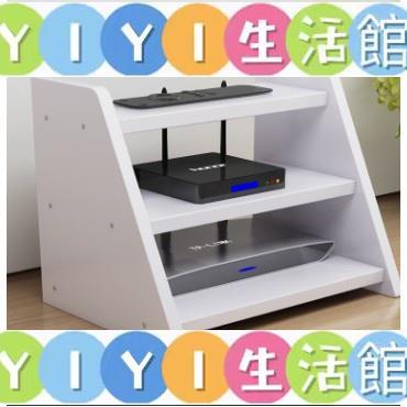 【YIYI】家用電視櫃機頂盒置物架子路由器收納盒成人支架隔板擱板—💞優選