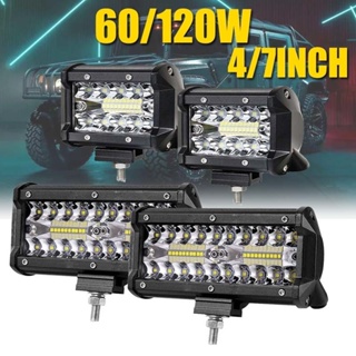 7-inch LED light bars 60 /120W Waterproof Led Car Light Acce
