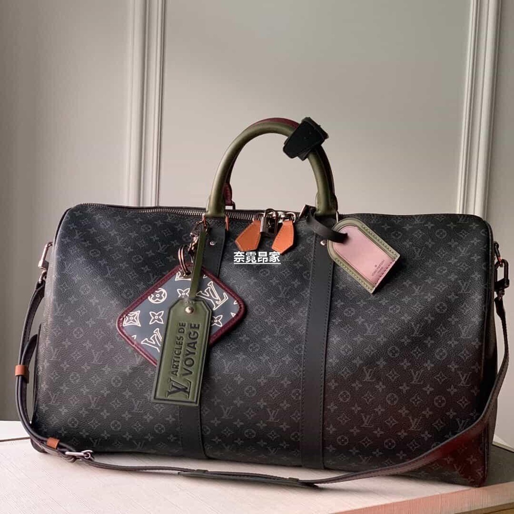 二手Louis Vuitton LV Keepall Bandouliere 50 旅行袋 M56856