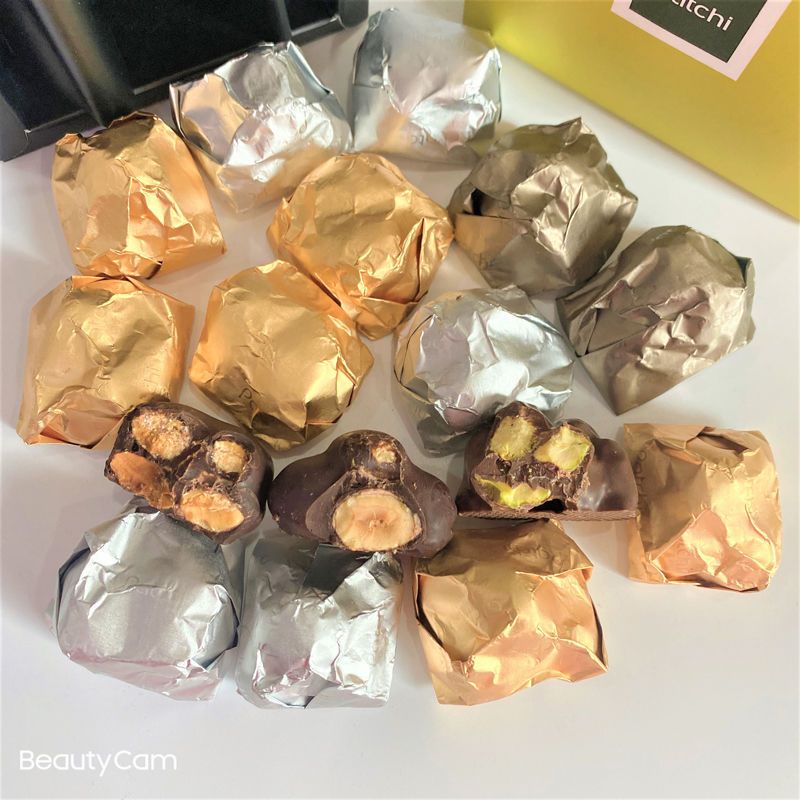 迪拜Patchi皇室巧克力不規則多顆整堅果混合口味情人節250克
