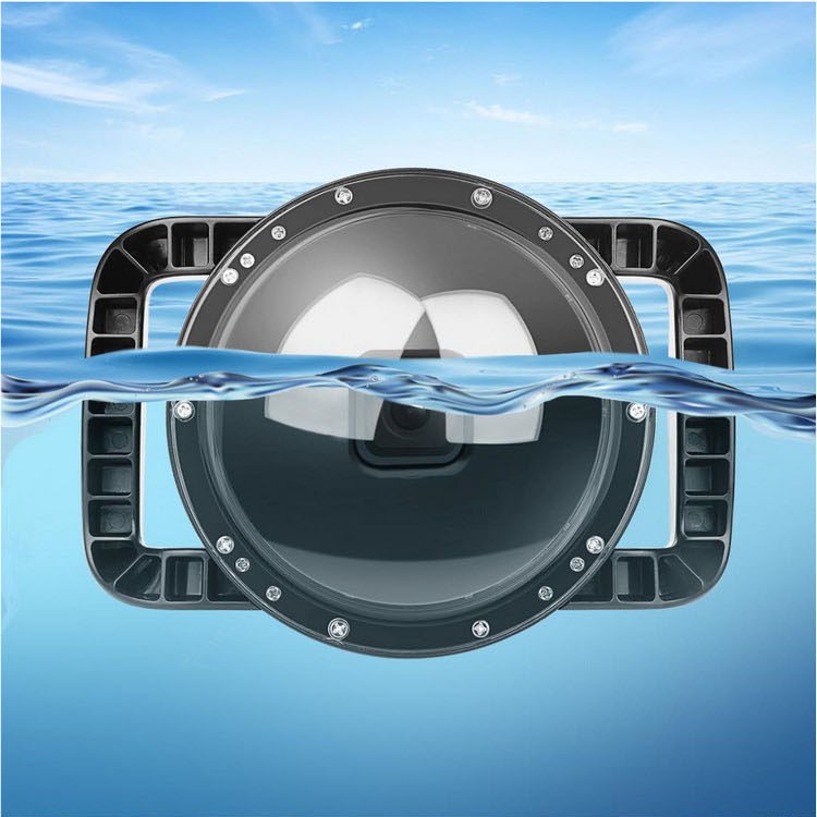 【熱銷】 GOPRO HERO8 HERO9 HERO10 HERO11潛水面罩 魚眼鏡頭罩 分水鏡 副廠 Zz