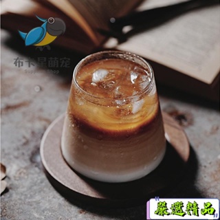 💖台灣賣家💖日式富士山杯 辦公室玻璃咖啡杯 玻璃杯 甜點杯 果汁杯 酒杯 杯子 牛奶杯 沙拉杯 咖啡杯 啤酒杯威士忌