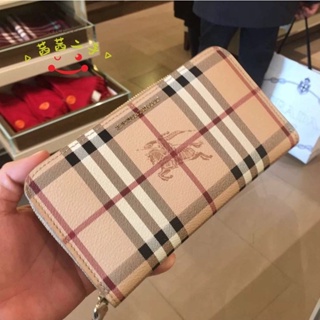 二手正品Burberry 博柏利錢包 男女錢包 長款錢包 錢夾 卡包 卡夾 手拿零錢包 40600851