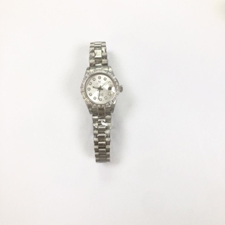 ROSDENTON 勞斯丹頓 女 黃金典藏 銀色機械腕錶(96233LH-2W)