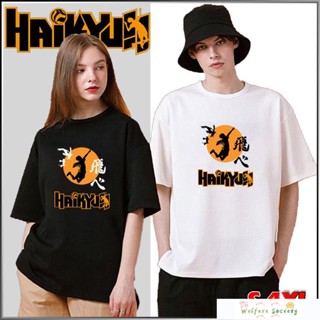 大學短T 日本動漫 Haikyuu 排球少年 T恤 男士女士 運動衫 短袖 上衣🔥F
