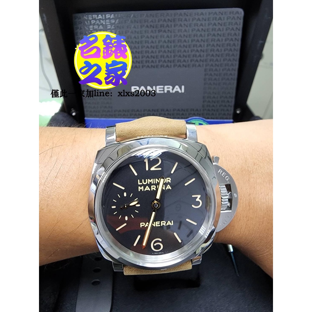 PANERAI 沛納海 PAM422 三日鍊 台AD 47mm 22.04 Luminor 手上鍊 三明治