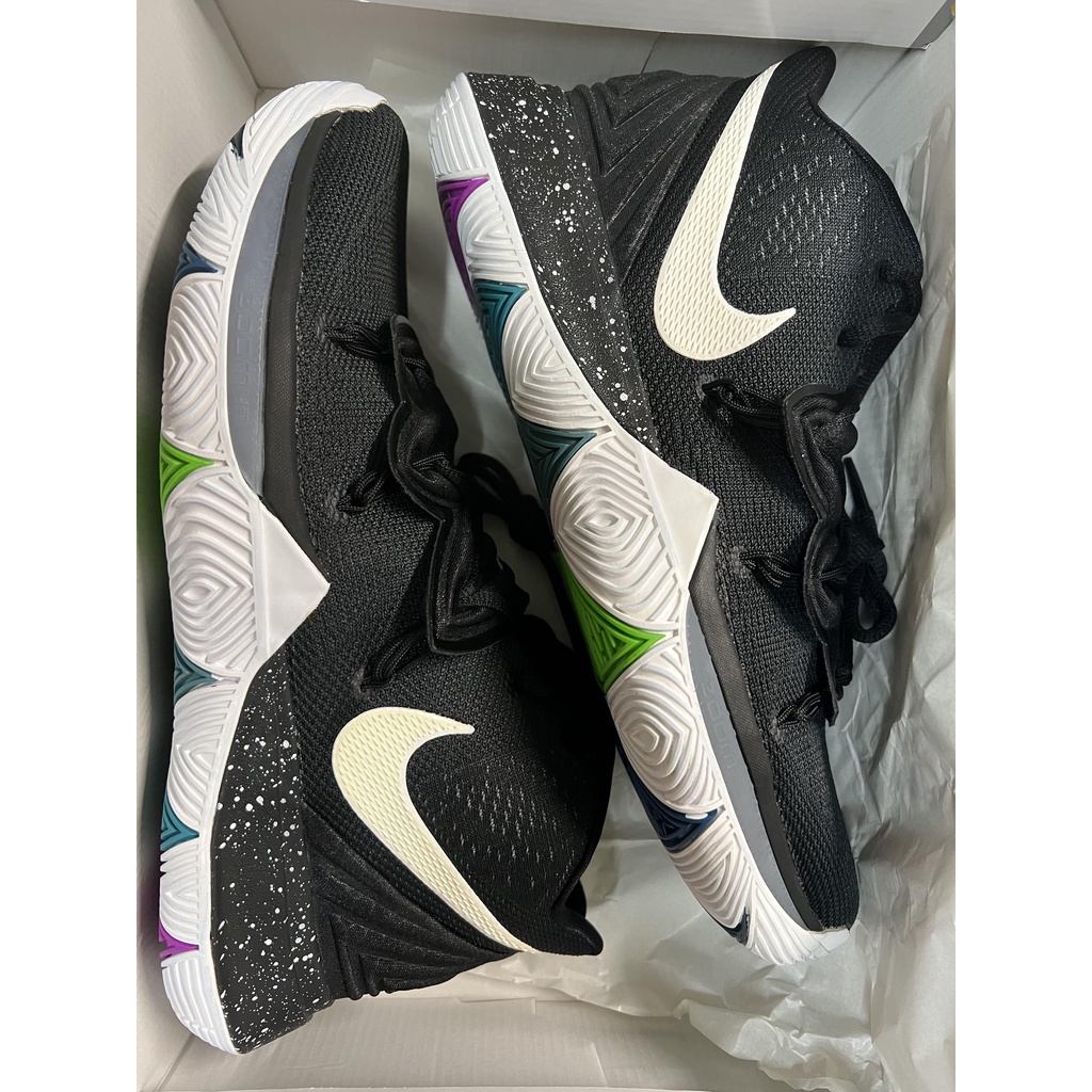 NIKE KYRIE 5 EP NIKE BLACK MAGIC 黑白 潑墨 男鞋 AO2919-901 首發配色 XD