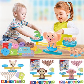 Educational Digital Balance Toy Early Learning Cognitive Abi