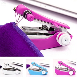 Mini Handheld Sewing Machine Quick Stitch Sew Needlework Cor
