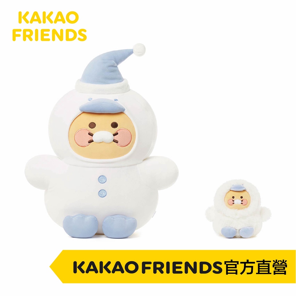 KAKAO FRIENDS 聖誕白色限定 春植娃娃 mini春植娃娃 鴨子娃娃