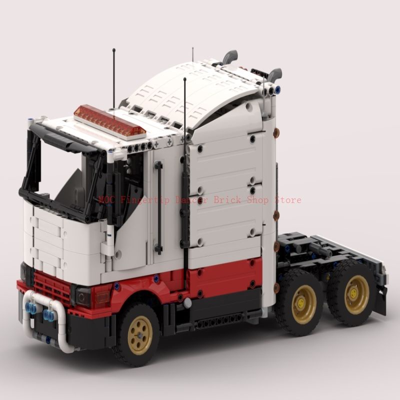 工程車積木 MOC-36389 方頭卡車 靜態模型 國產拼裝積木 兼容樂高 1702pcs