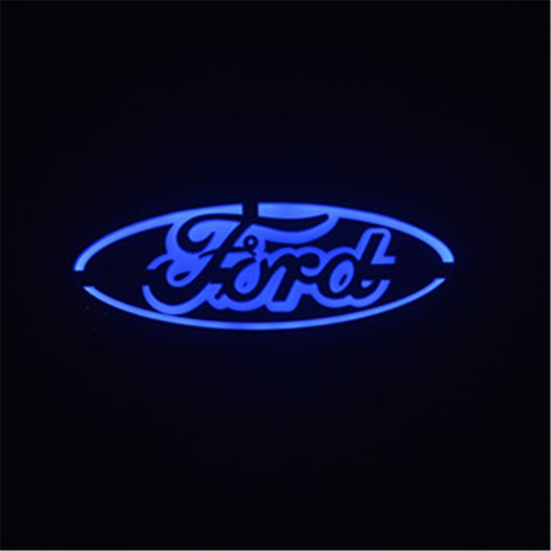 5D福特福克斯 蒙特歐致勝翼虎發光車標燈LED個性改裝車載后尾標燈