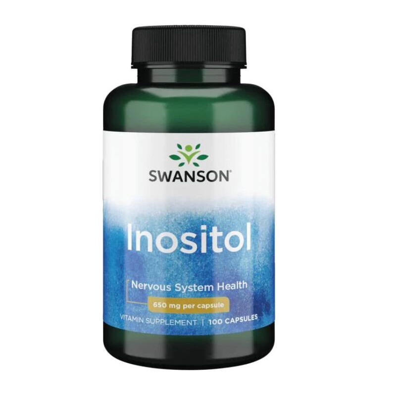 【Swanson】免運 Inositol 肌醇 650 mg *100 顆