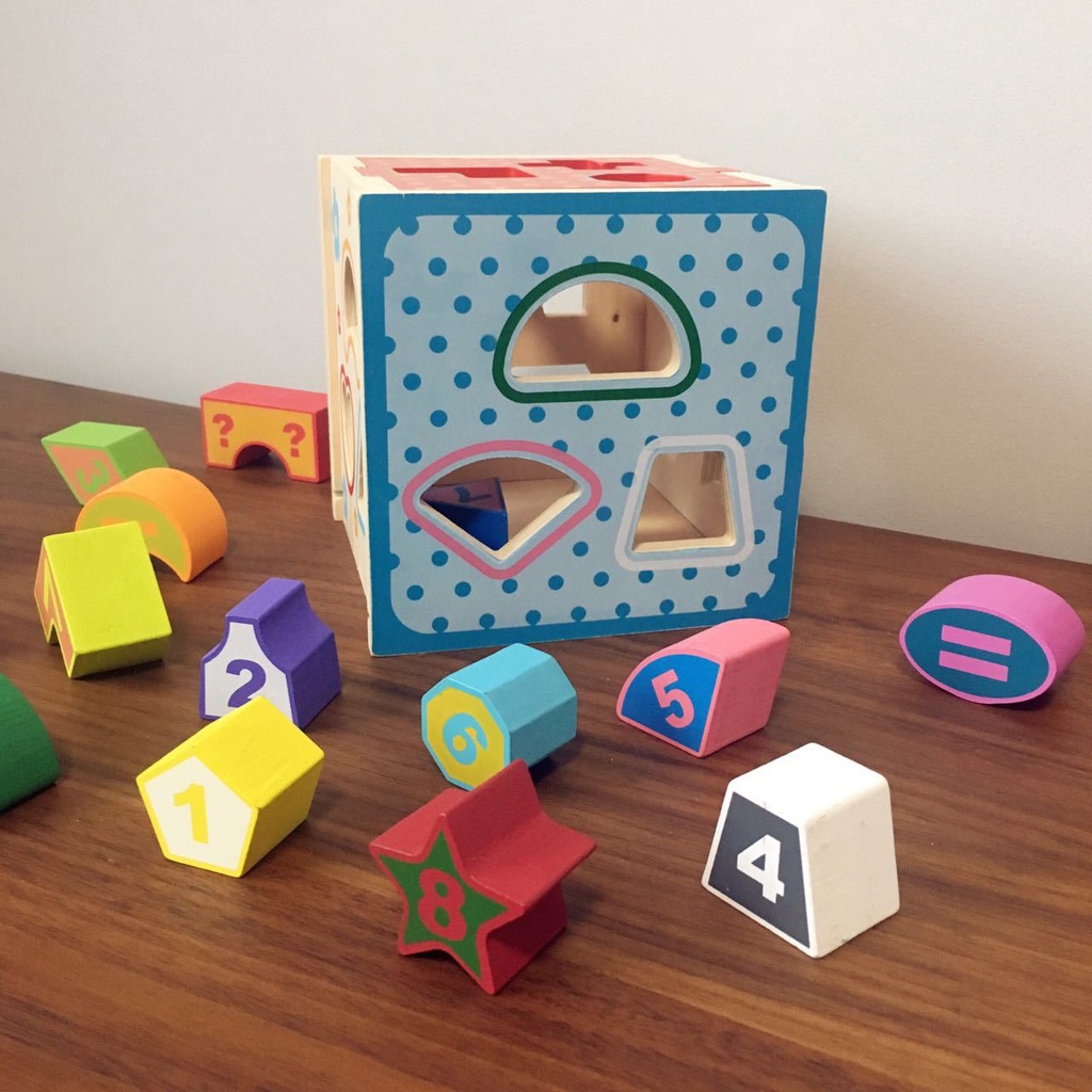 ✨免運✨兒童早敎益智開髮玩具1-2-3週嵗男女小孩寶寶形狀配對積木智力盒