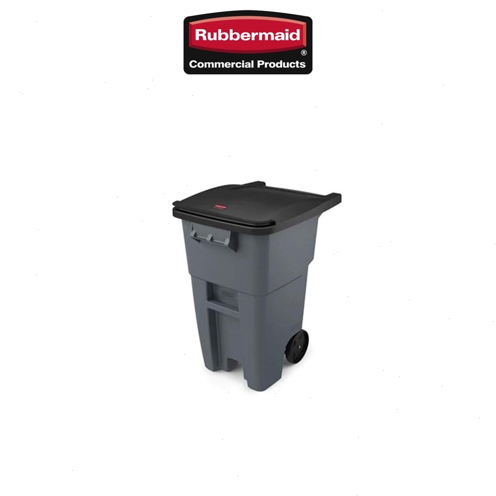 Rubbermaid 樂柏美 BRUTE可推式垃圾桶 189L