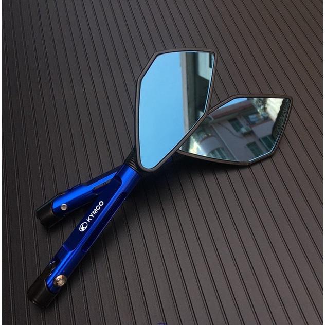 適用 光陽 LDA6 GP 125 改裝鋁合金後視鏡電機桿端鏡 後視鏡 摩托車側鏡後照鏡☞