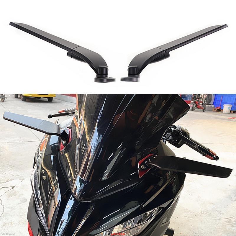 適用雅馬哈YZF R15 R3 R25 NMAX155機車改裝反光鏡 後照鏡 定風翼後照鏡❀