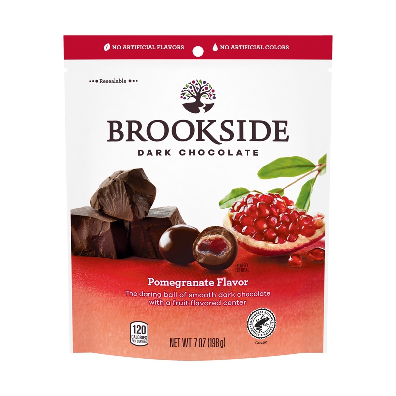 Brookside 紅石榴夾餡黑巧克力 198g【家樂福】