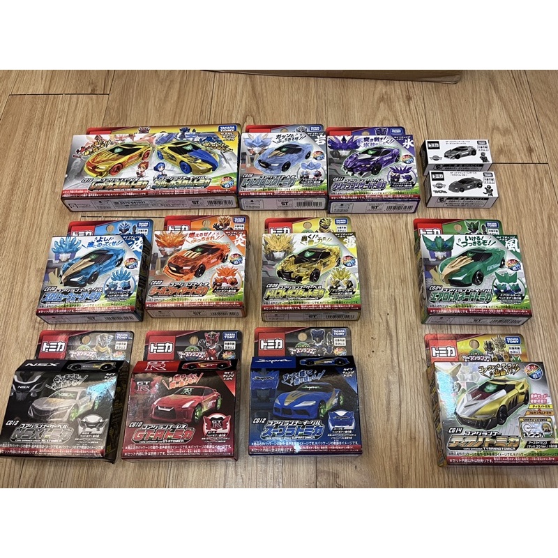 [TAKARA TOMY] Tomica 日版 極速合體 地球防衛隊 羈絆合體 13盒共14台合售 SP 非賣品