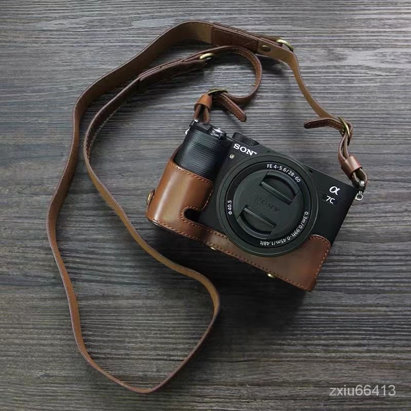 【限時免運】索尼A7C相機包A7C(28-60mm)相機皮套保護套