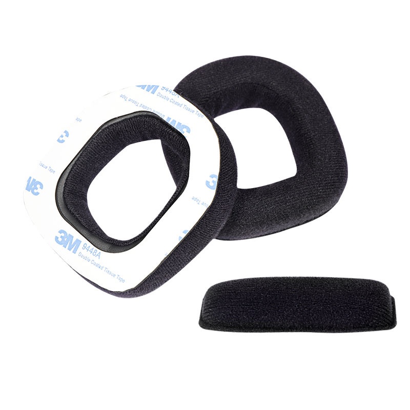 Θ♦適用于羅技A10耳機套A20耳機罩A40海綿套A50耳罩耳套耳機配件