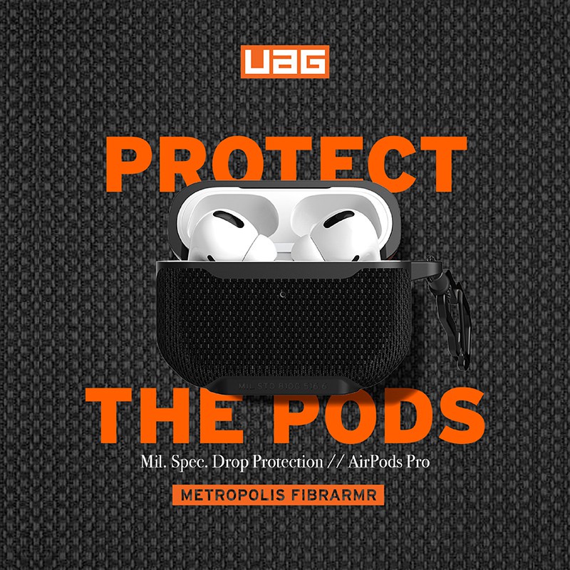 現貨免運【新品現貨】UAG AirPods Pro 2代 MagSafe耐衝擊保護殼-尼龍材質（台灣公司貨）欣怡大賣場