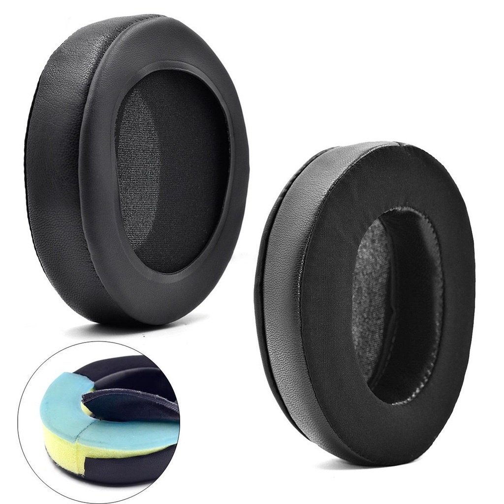 ☬冰感材質耳罩適用於華碩 ASUS ROG Strix Fusion 300 500 700 耳套 耳罩 耳機