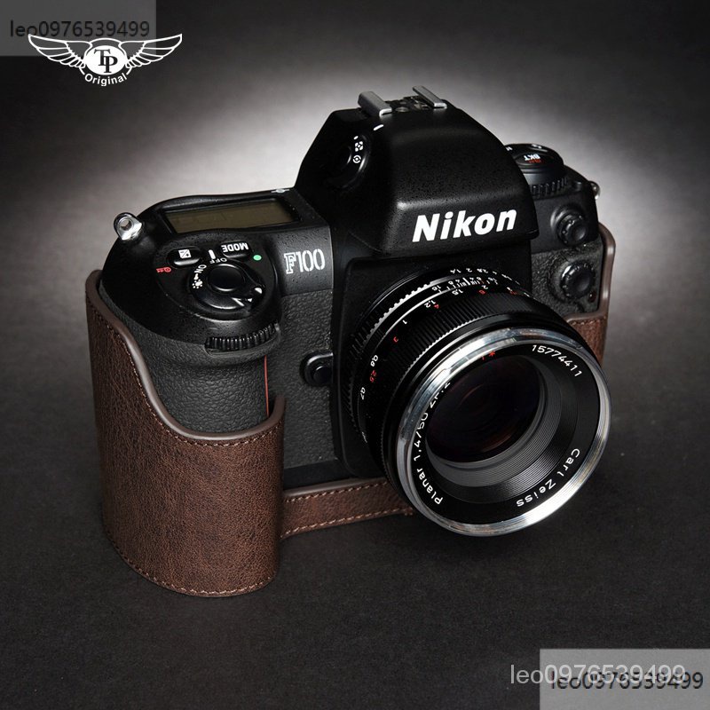 ✔臺灣TP Nikon尼康F100相機包F80真皮皮套膠片機保護套 手工牛皮