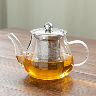 耐熱 玻璃 茶壺 鋼膽 功夫 紅茶 沖茶器 家用 水壺 玻璃 泡茶壺 茶具 過濾 茶葉 茶具套裝 功夫茶壺