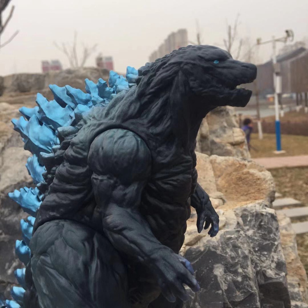 【台灣出貨】新款恐龍大號哥斯拉紅蓮惑星哥拉斯電影版怪獸關節可活動搪膠模型