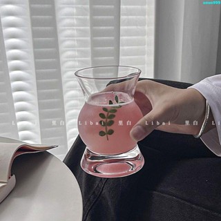 【高階玻璃咖啡杯】小眾設計糖果玻璃杯簡約高階感ins風果汁杯咖啡杯牛奶杯