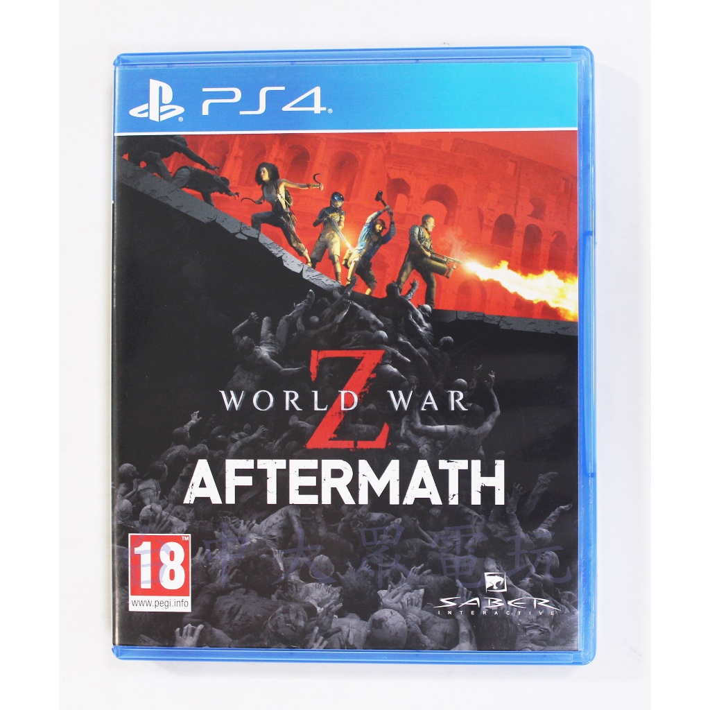 PS4 末日之戰 Z 劫後餘生 WORLD WAR Z (國際版 中文版)**(二手光碟約9成8新)【台中大眾電玩】