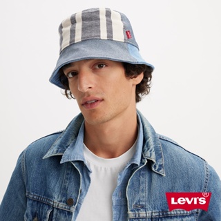 Levis 丹寧漁夫帽 / 丹寧拼接 男女 D7515-0003 人氣新品