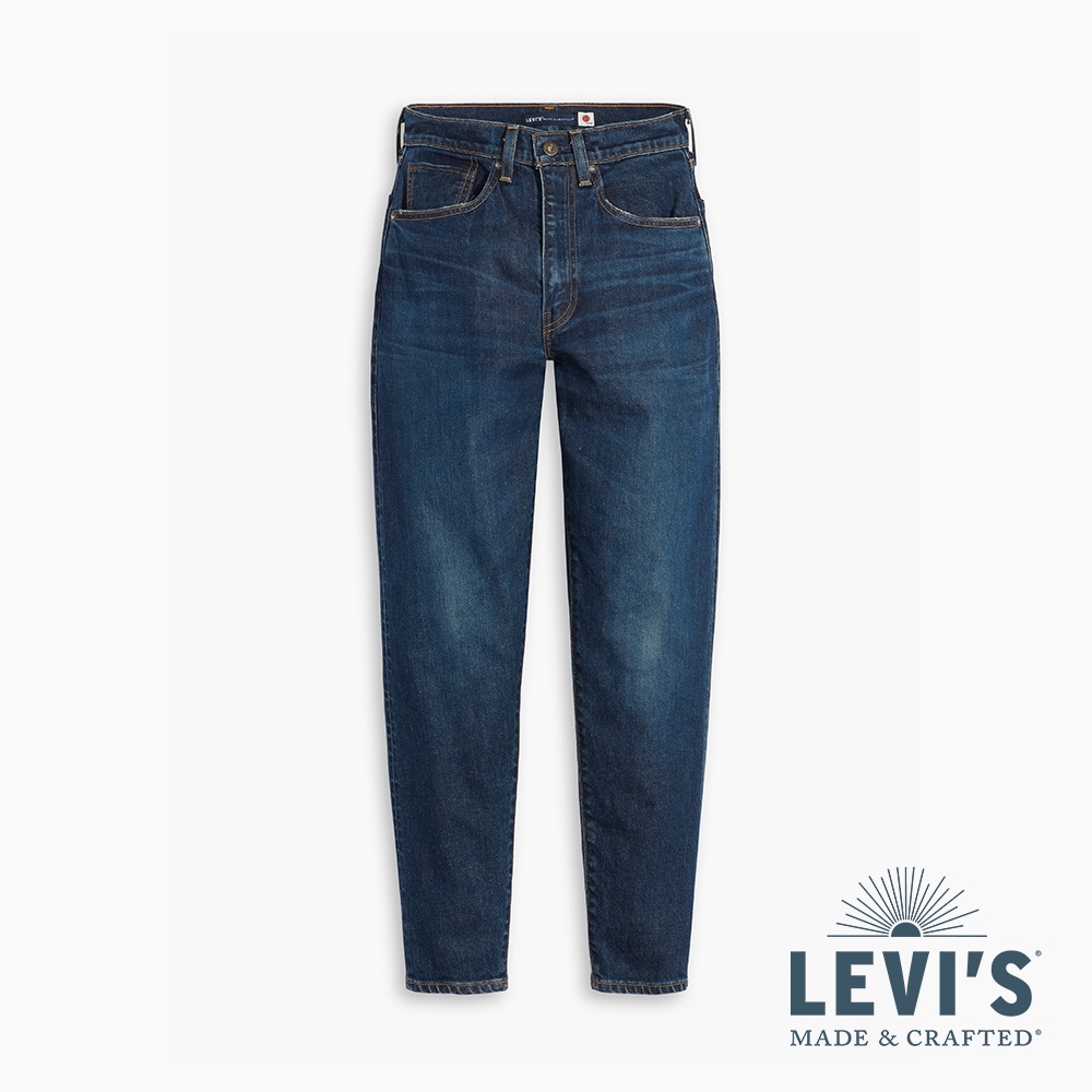 Levis LMC MIJ日本製 高腰修身窄管牛仔長褲 日本職人水洗工藝 靛藍赤耳 女 A0575-0006 熱賣單品