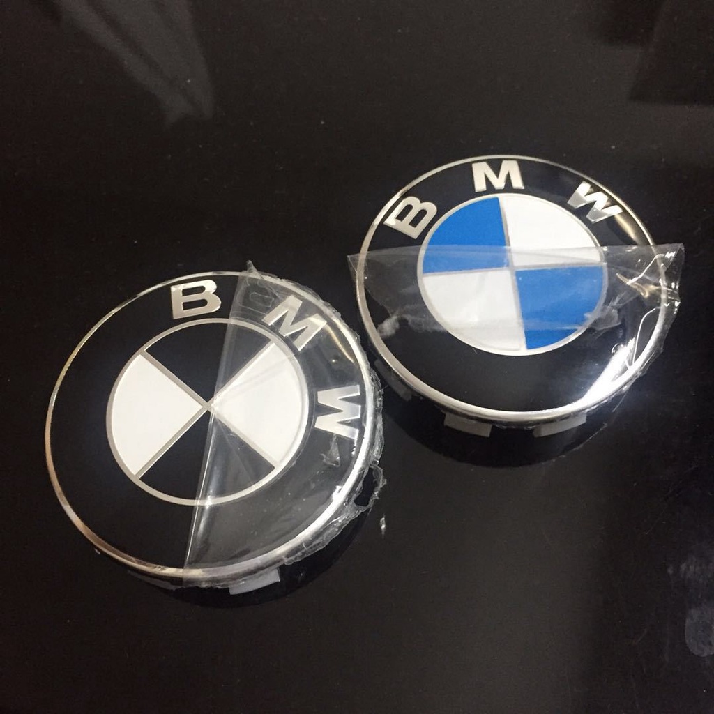 BMW輪轂蓋68mm輪胎中心蓋 輪轂標 車標 輪框蓋 車輪中心蓋 輪轂蓋 適用於寶馬X3 X6 X7 1系2系